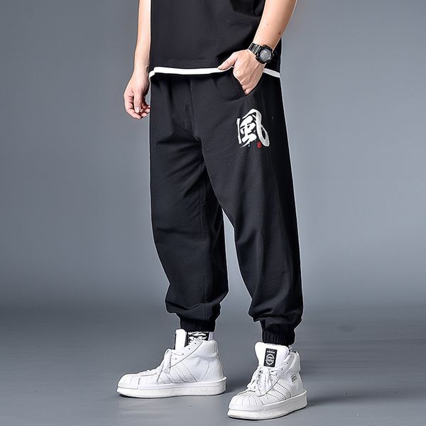 

2021 new 7xl 6xl xxxxl men casual pockets mens streetwear black joggers china male trousers plus size autumn zx09