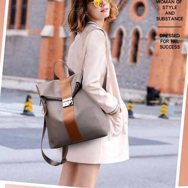 

large-capacity women waterproof oxford backpack anti-thief fashion ladies backpacks multifunctional travel school bag mochilas