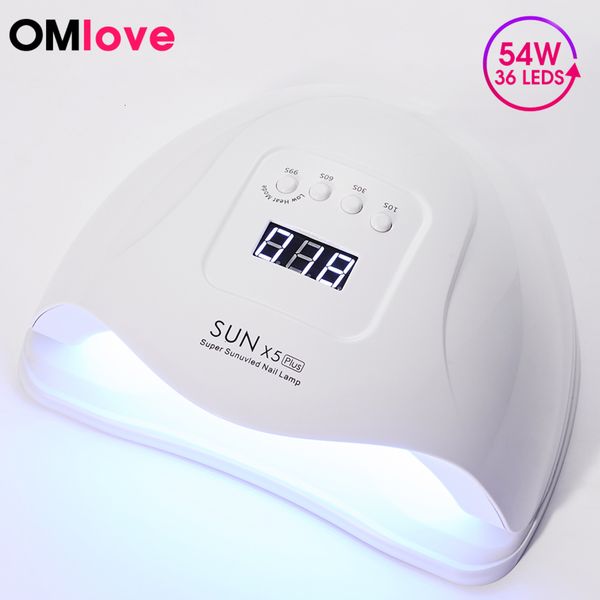 

new manicure tools 54w new ice nail lamp gel varnish drying machine with 36pcs leds for nails art design