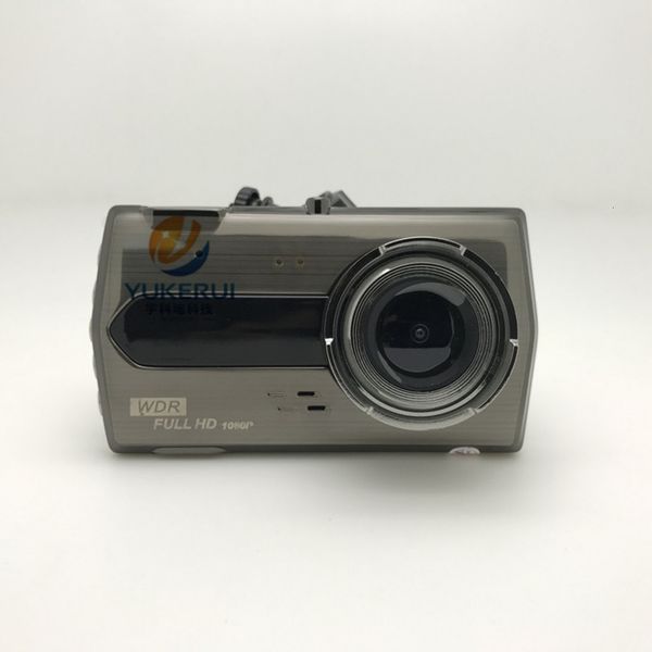 

high definition 1080p front and rear dual lens of new metal 4-inch large screen car dash cam car dvr