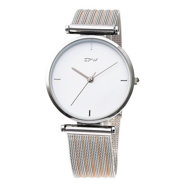 

wristwatches fashion montre femme leather stainless women's watch wholesale quartz wrist watches women fast, Slivery;brown