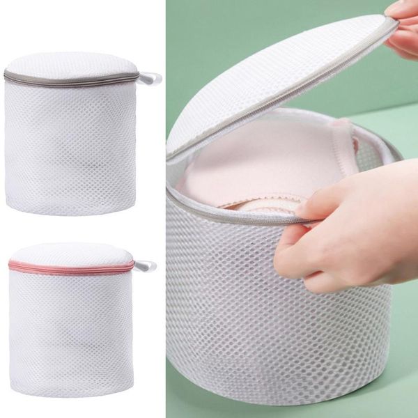 

bra wash laundry bag zip net mesh sock washing machine basket lingerie underwear easy-to-use thickened protectiv bags
