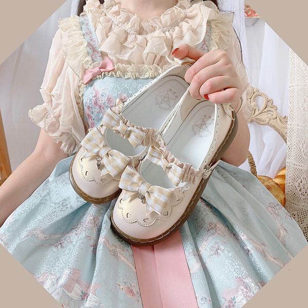 

lolita apartments toe round bow kawaii anime cosplay japanese college student vintage girls tea party loli shoes xcsi, Black