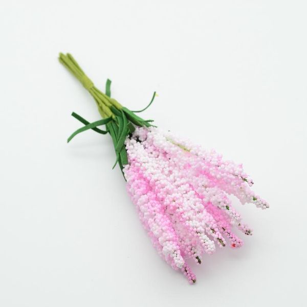 

10pcs pe foam lavender wedding home decor accessories for christmas fake floristics vases diy wreath gifts artificial qyludp