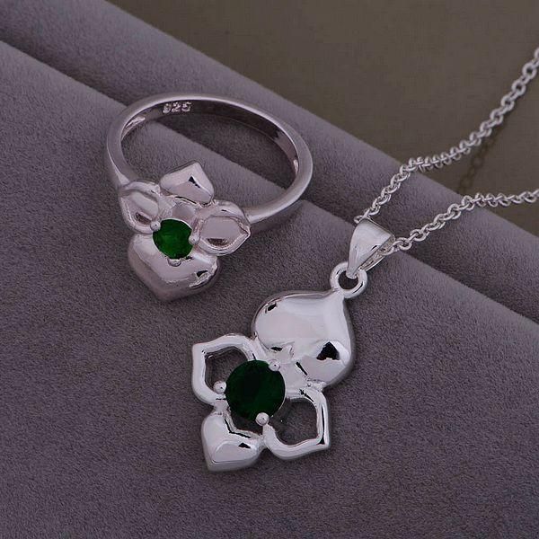 

earrings & necklace wholesale 925 silver fashion jewelry ring wt-454