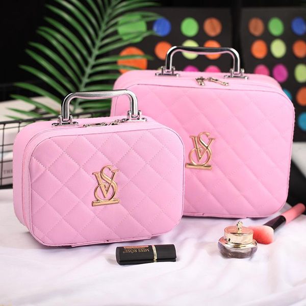 

cosmetic bags & cases style handbag travel multifunctional pink bag waterproof portable toiletries storage box