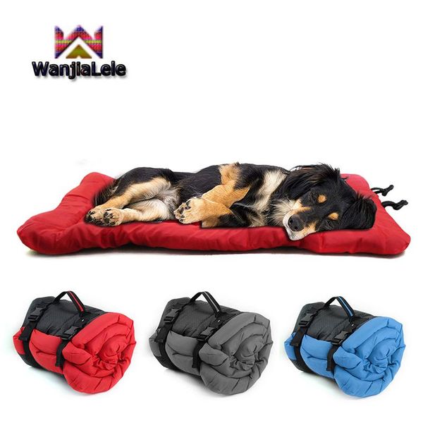 

kennels & pens portable dog beds outdoor travel mats waterproof pet cat blanket foldable mat sofa cushion comfortable puppy pads kennel