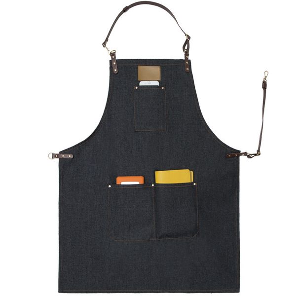 

apron japanese simple hanging neck cowboy kitchen restaurant art student painting