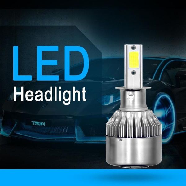 

car headlights 1pcs led headlight driving light headlamp bulb(h3)