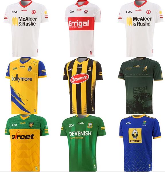 

s-5xl gaa carlow roscommon offalys newyork rugby jerseys longford limerick wexford kilkenny donegal antrim kerry 22 23 tyrone mayo cork meat, Black;gray