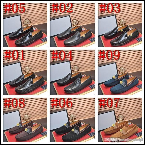 

iduzi iduzi genuine leather driving shoes men fashion suede leather casual loafers designer moccasins flats yellow black footwear mens 33