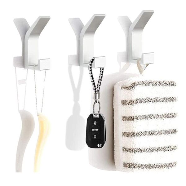 

hooks & rails punch stainless steel kitchen wall mounted bathroom oblique heavy duty home decor self adhesive towel hook storage