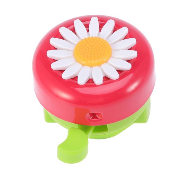 

bike horns 1pc ring bell chrysanthemum pattern accessory (red green)