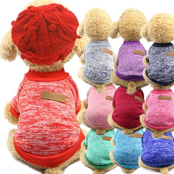 

dog apparel fashion classic letter clothes warm fleece winter hoodies cat costume for small dogs chihuahua puppy coat jacket