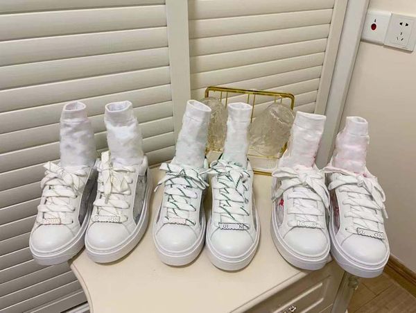 

ladies high casual shoes latest fashion designer and low combined with classic luxury tricolor 35-40, Black