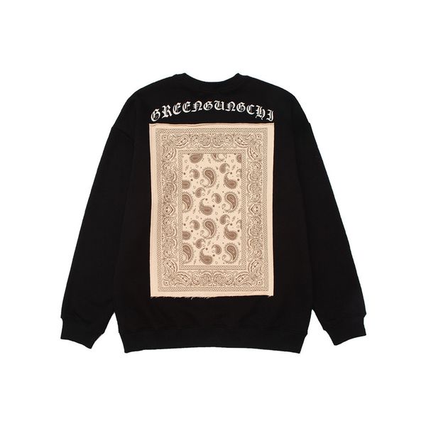 

streetwear oversize hoodies men's hooded high street tee jacket loose fashion, Black