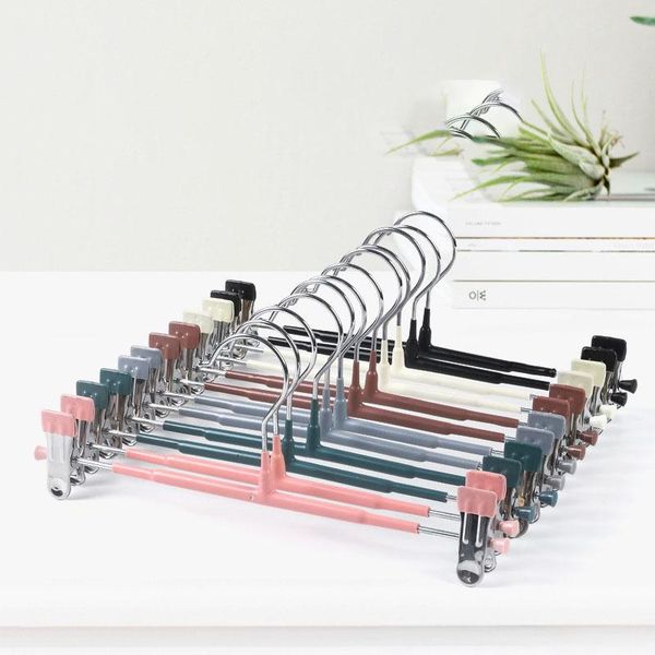 

hangers & racks 5pcs adjustable clothes rack for pant skirt clip bra clothespin underwear panties portable hanger organizer