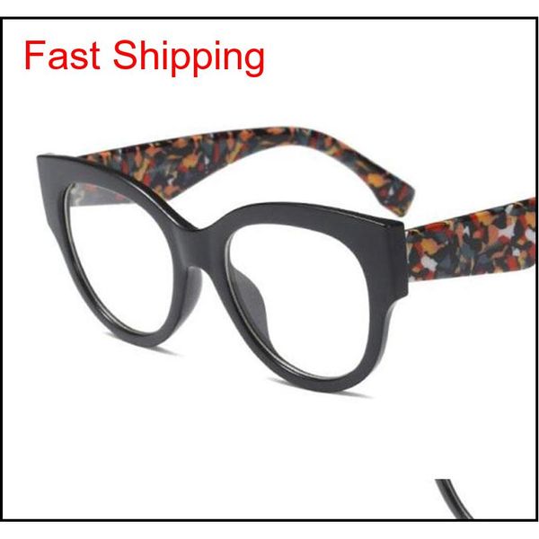 

2018 female cat eye glasses spectacle frame women eyeglasses computer myopia vintage ladies eyewear qylxcb bbgargden, Blue