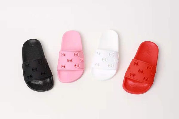 

slipper boy black house slippers sandals children designer summer shoes pink red girl summers gladiator sandal shoe sneakers send with b gaf, Black;red