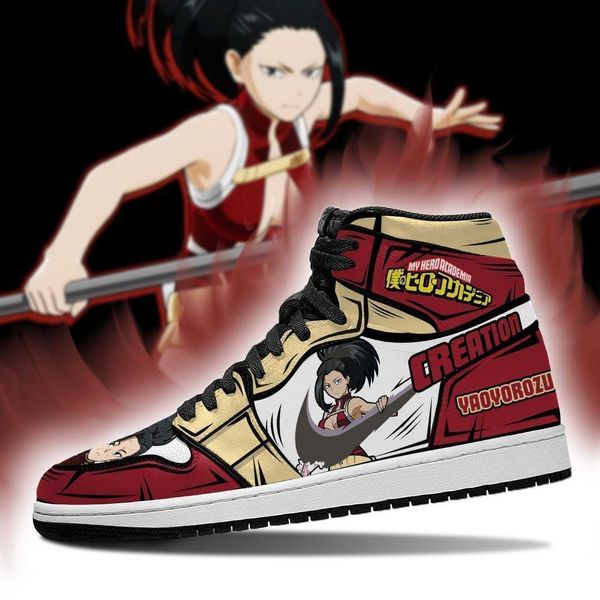 

momo yaoyorozu sneakers skill my hero academia anime shoes pt04 high basketball shoes non slip