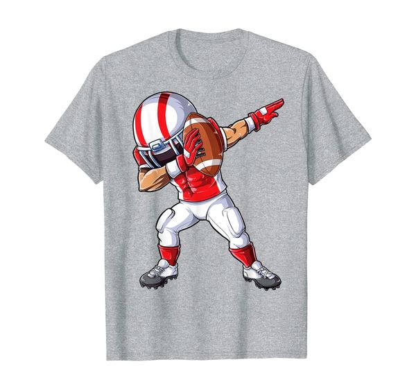 

dabbing football t shirt kids boys men dab dance funny gifts, White;black