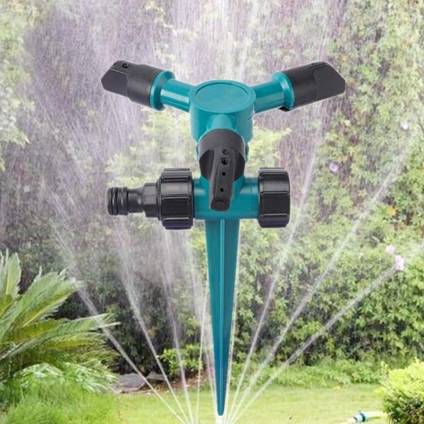 

360 degree rotating garden water sprinklers automatic lawn irrigation can be connected in series 22.3*13*13cm