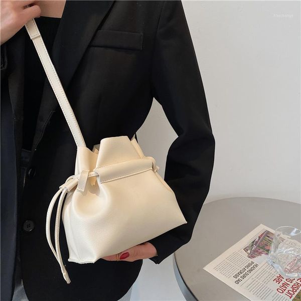 

evening bags mini bag for women design female 2021 fashion all-match shoulder 2in1 bucket messenger 2 in 1