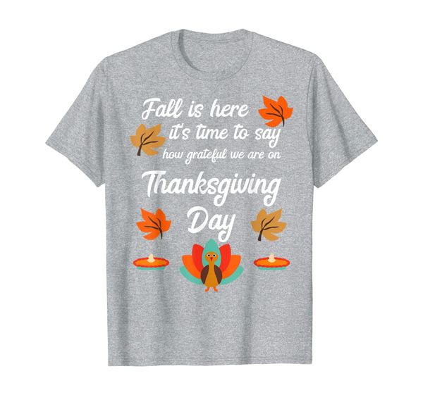 

fall colors grateful thanksgiving turkey day pumpkin pie t-shirt, White;black