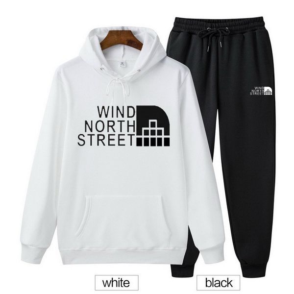 

trendy men's tracksuits 2021 spring and autumn new fashion casual pure color hooded sweater sports suit, Gray