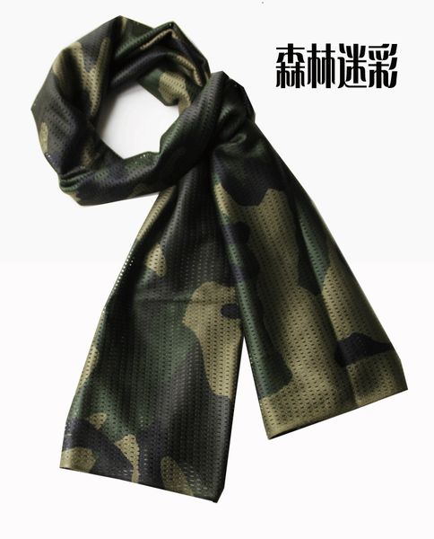 

scarve outdoor tactical jungle outdoor windproof scarf camouflage, Blue;gray