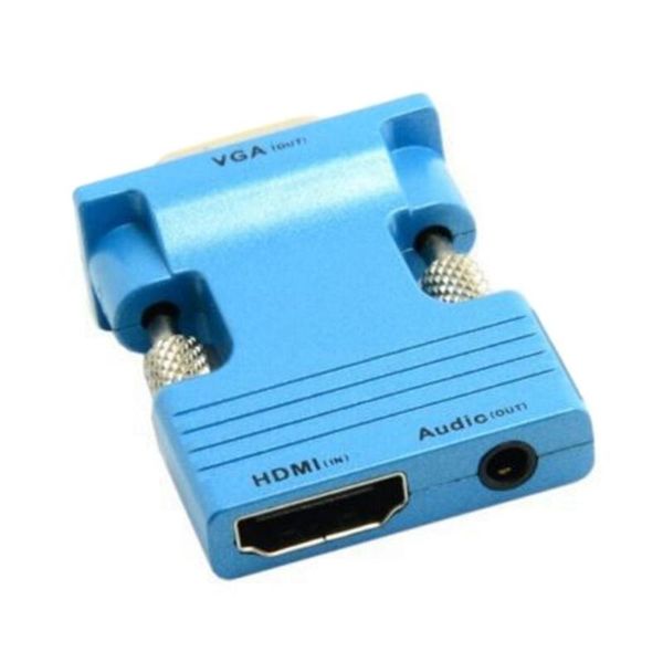 

1080p audio output female to vga male converter adapter