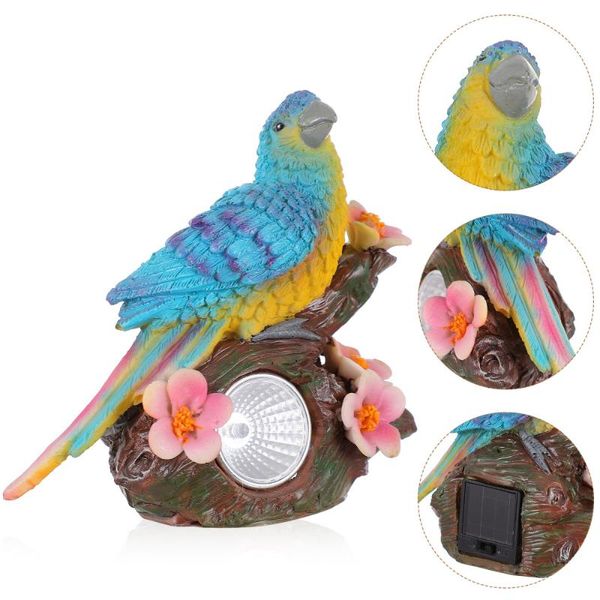 

wall lamp bird garden solar powered landscape lovely figurine home decor