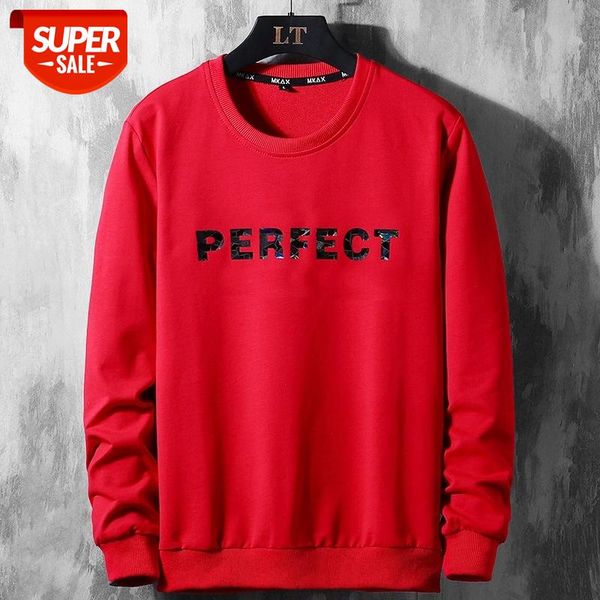 

2020 New Spring Autumn OVERSize -6XL 7XL 8XL Red Black Streetwear Hoodies Men'S Hip Hop Long Sleeves Streets Sweatshirt #FZ9G