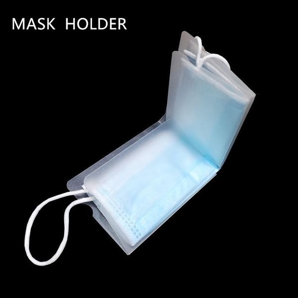 

drawstring 6/12/18pcs 2021 face mask holder cover bags protective case protection plastic sheet washable bag