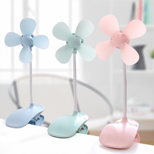 

electric fans handheld fan baby pusher crib clip usb mini portable charging