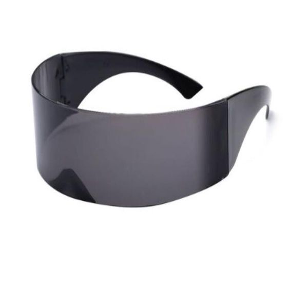 

funny futuristic wrap costume around party sunglasses party decoration novelty halloween mask favors monob supplies glasses npplp, White;black