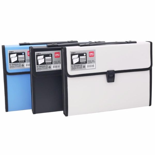 

business card files deli durable a4 expanding wallet convenient category management folder rectangular folders package shape file