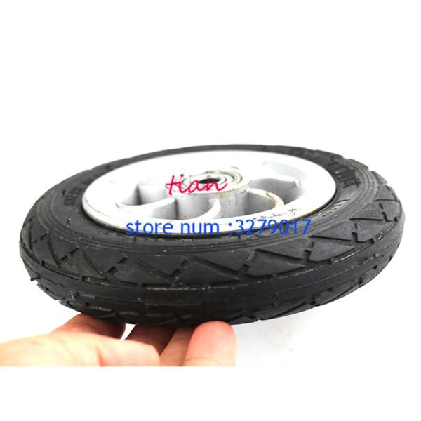 

motorcycle wheels & tires 5x1 pneumatic tire with inner tube electric vehicle wheel metal hub 5 inch gocart caster