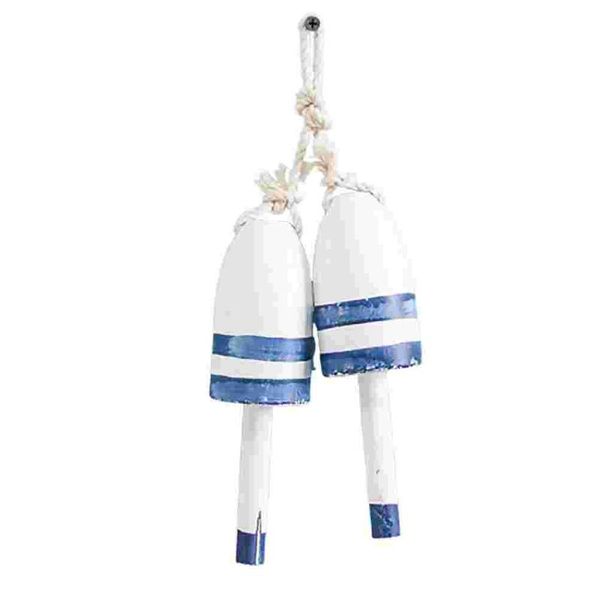

decorative objects & figurines wooden wall hanging decor unique mediterranean style decoration ornament for home living room (blue)