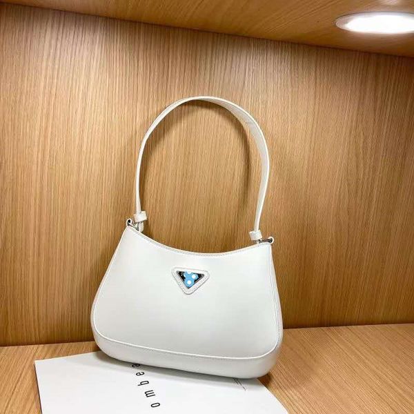 

luxury design handbag 2021 spring and summer new p home mid ancient underarm bag pu bright leather one shoulder handbag y gwdl