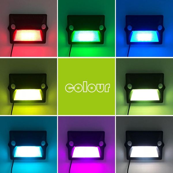 

solar lamps waterproof ip65 light outdoor motion detector sensing 5-modes adjustable panel 200lm color changing wall lamp