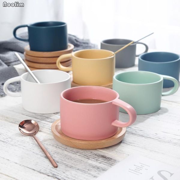 

cups & saucers european luxury coffee cup set nordic minimalist ceramic household tea with spoon and saucer kitchen drinkware supplies