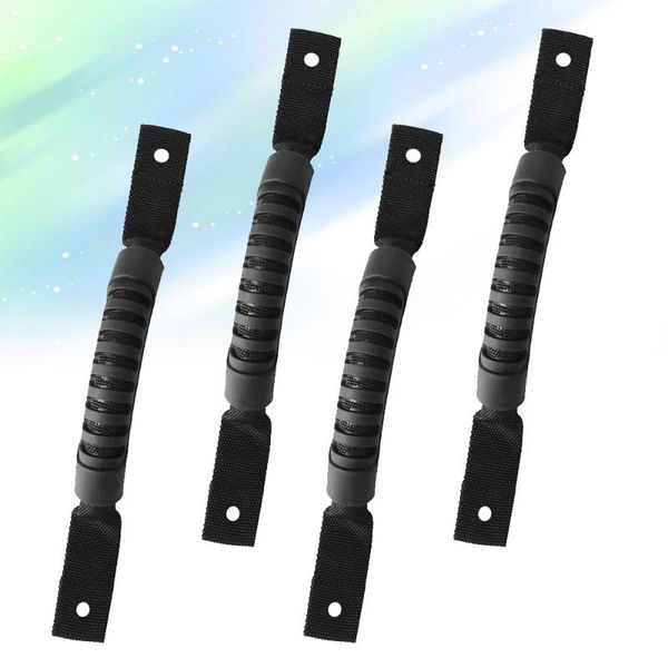 

rafts/inflatable boats 4pcs 220mm kayaking accessories plastic grab anti-skid handle(black)