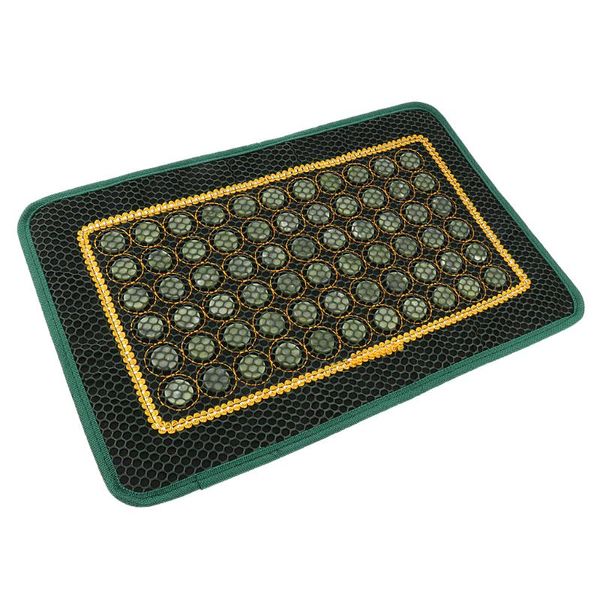 

massage gun natural jade stone cool summer pillow cover chair seat pad