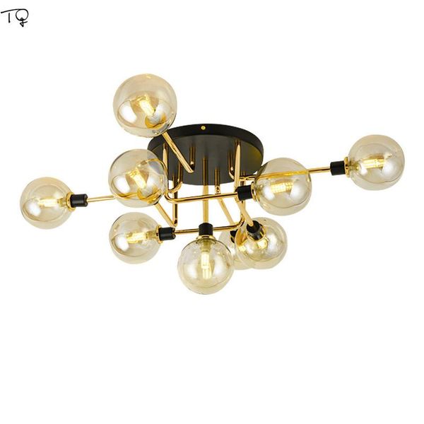 

ceiling lights postmodern luxury atmosphere molecule magic bean lamp creative nordic living room dining restaurant bedroom study