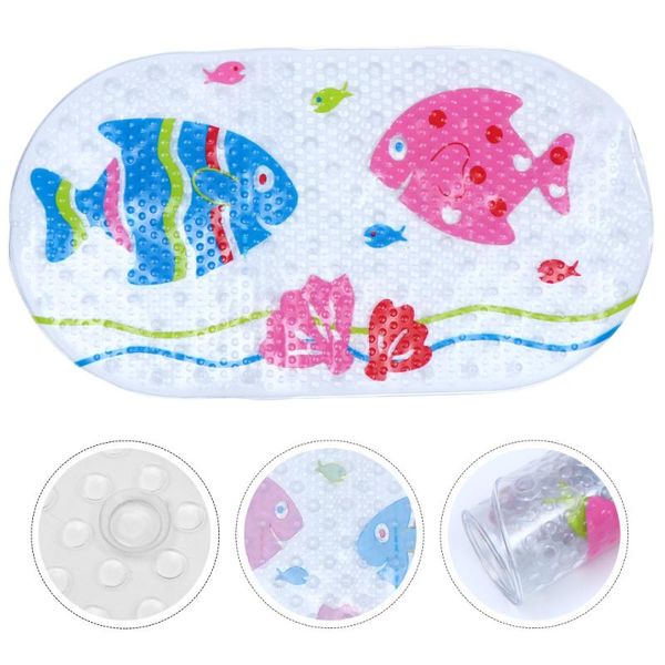 

bath mats 1pc non-skid shower massager mat bathroom floor bathtub cleaning pad