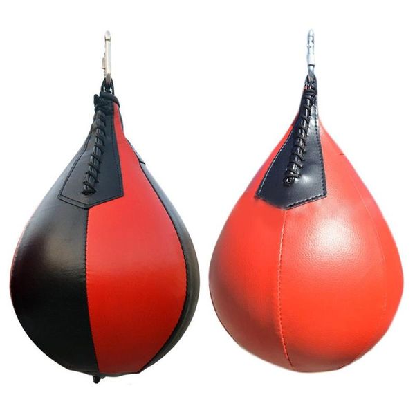 

sand bag boxing pear pu swivel punch punching exercise speedball speed fitness ball