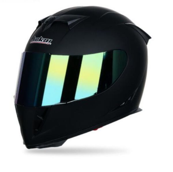 

2021 motorcycle head gray hel male knight full hel full cover four season helmet running helmet double lens locomotive helmet