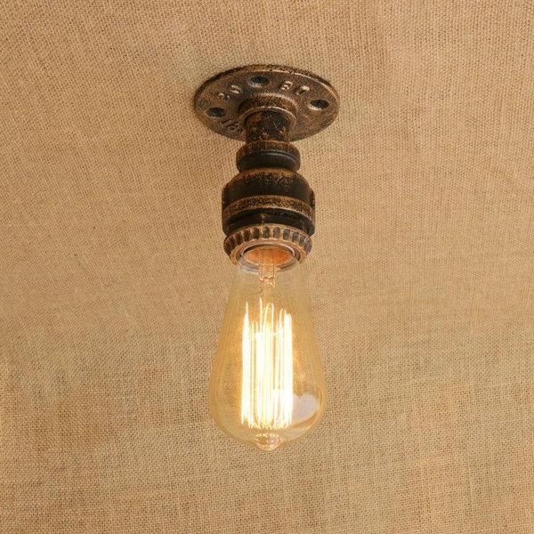 

iwhd iron ceiling lights water pipe vintage led ceiling lamps for kitchen stair lampara techo living room home lighting lustres