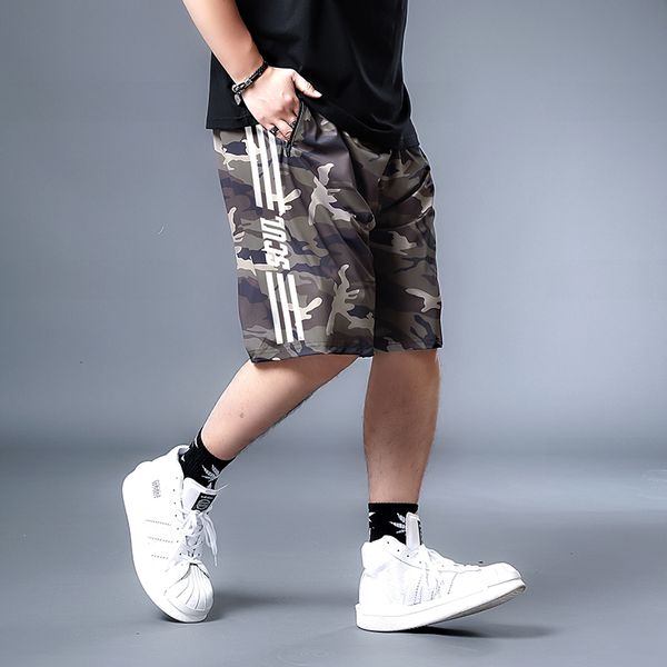 

2021 plus 7xl 6xl xxxxl mens brand new army camouflage tactical shorts men cotton work casual short wfzg, White;black
